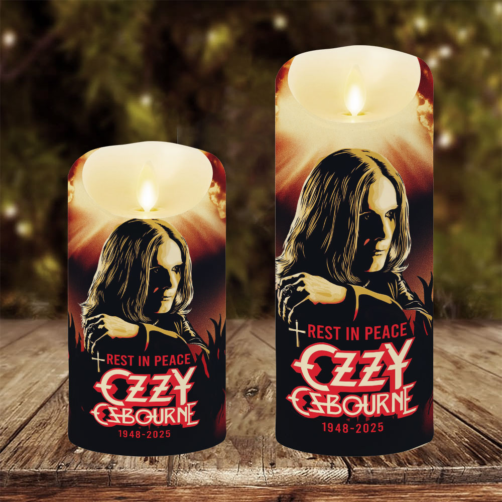 Ozzy Osbourne Led Candle – MAITM 12459