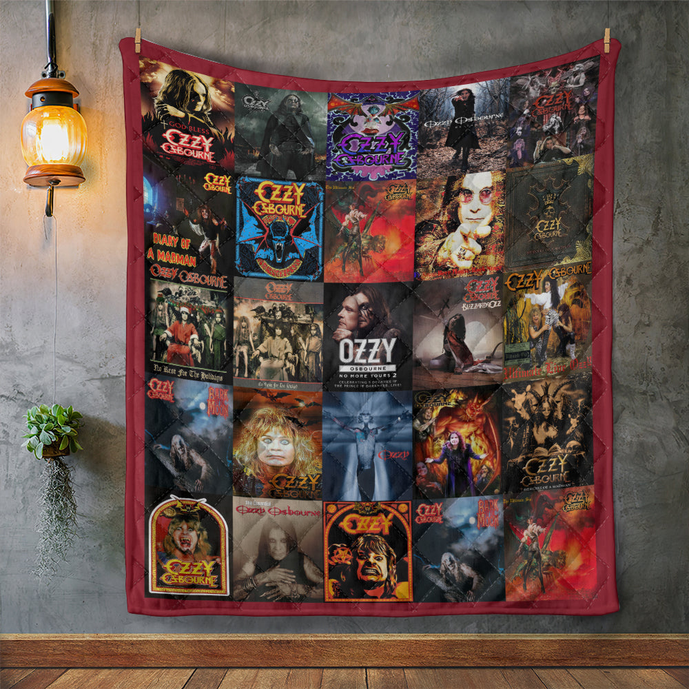 Ozzy Osbourne Quilt Blanket – MAITM 12392