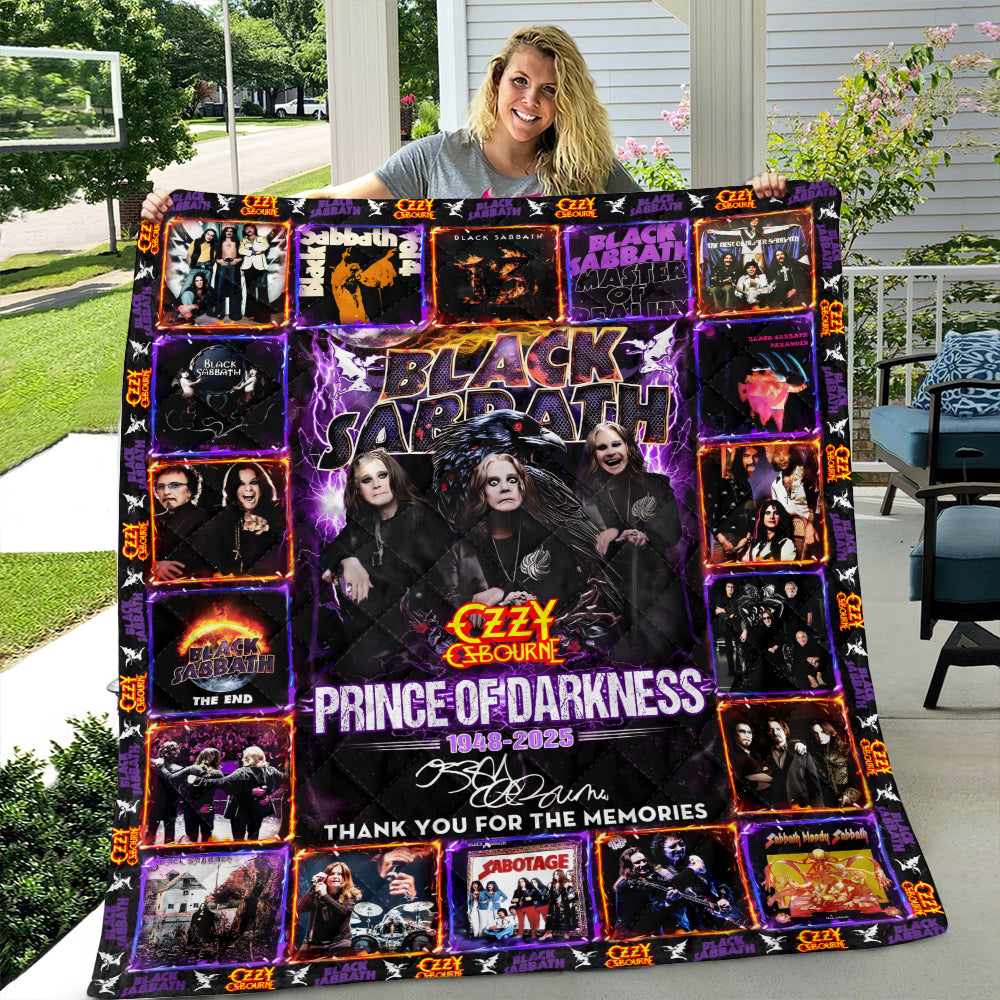 Ozzy Osbourne Quilt Blanket – MAITM 12401