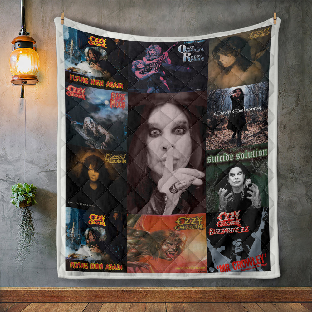 Ozzy Osbourne Quilt Blanket – MAITM 12423