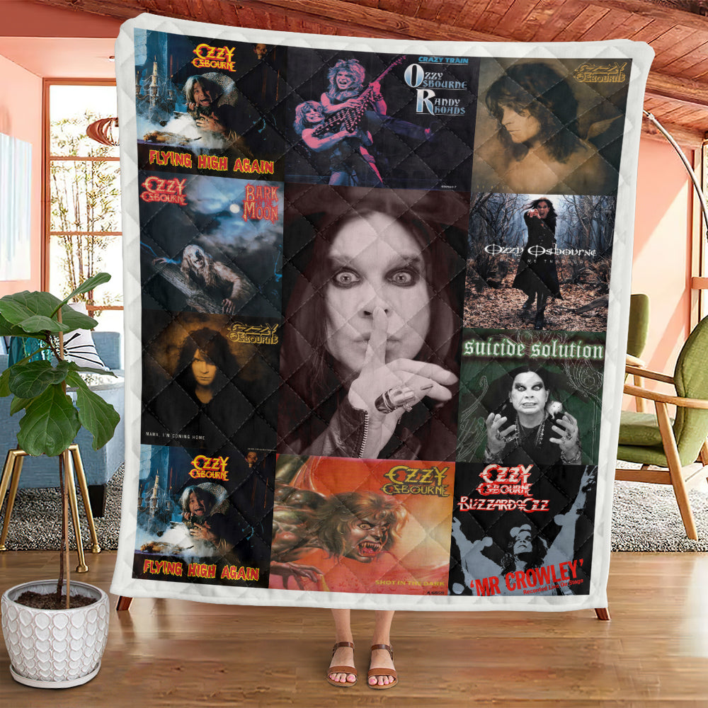 Ozzy Osbourne Quilt Blanket – MAITM 12423