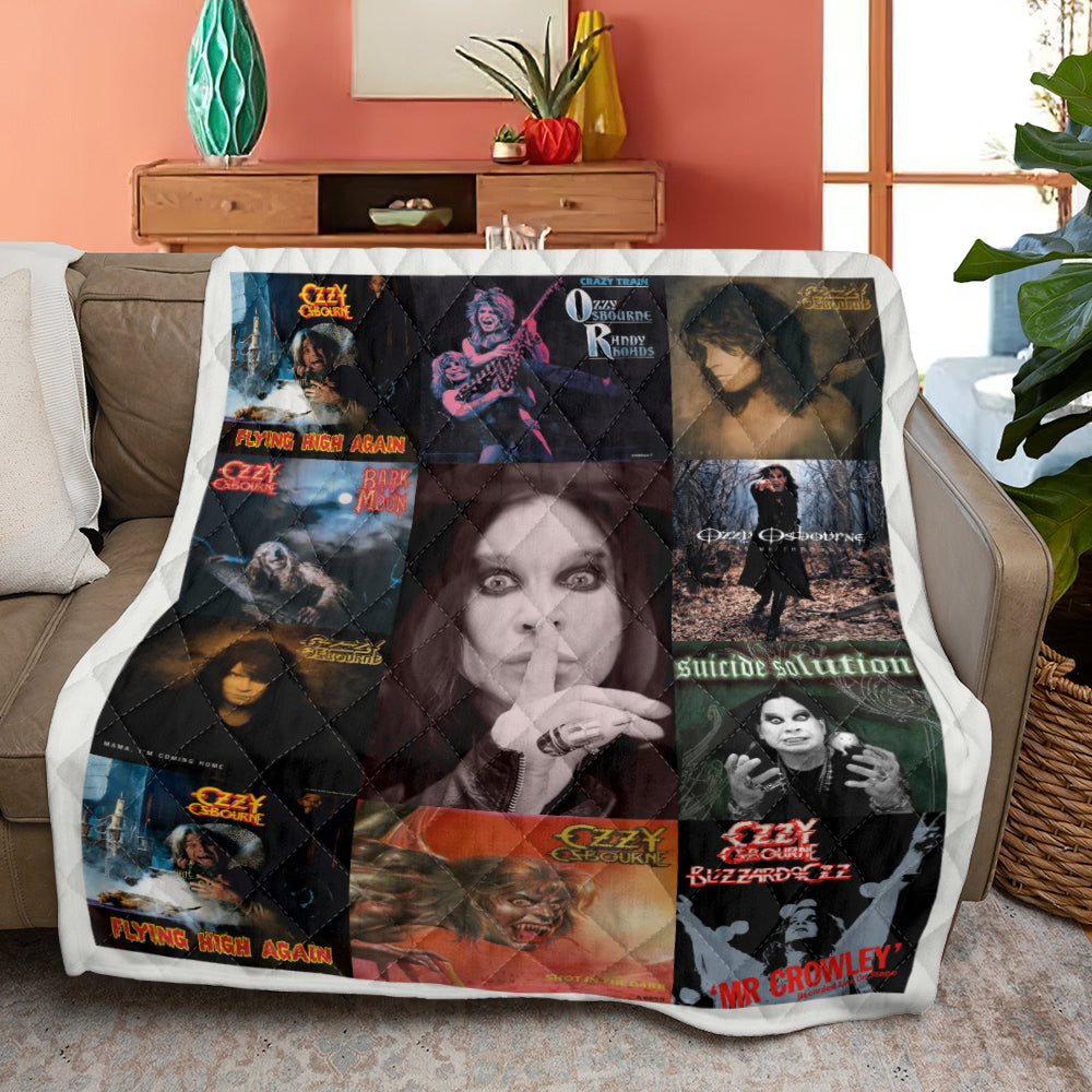 Ozzy Osbourne Quilt Blanket – MAITM 12423