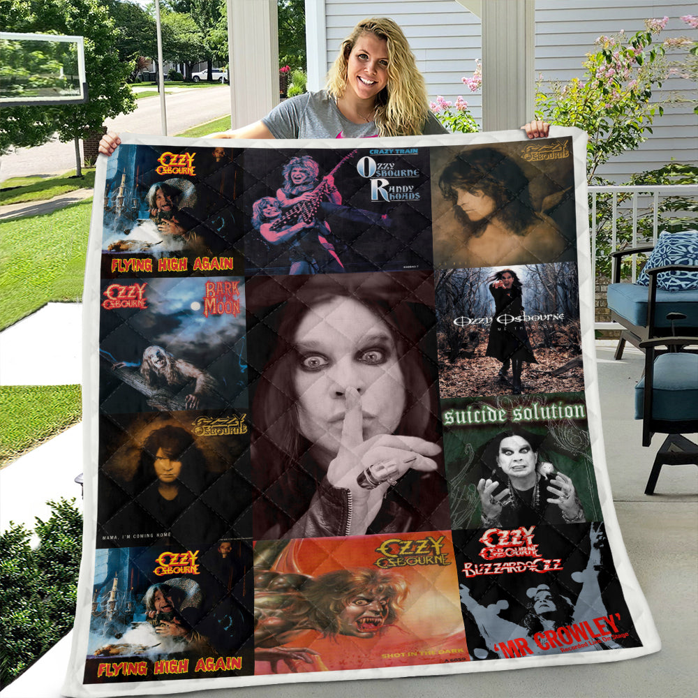Ozzy Osbourne Quilt Blanket – MAITM 12423