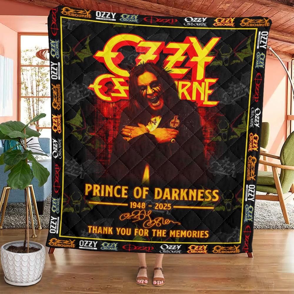 Ozzy Osbourne Quilt Blanket – MAITM12741