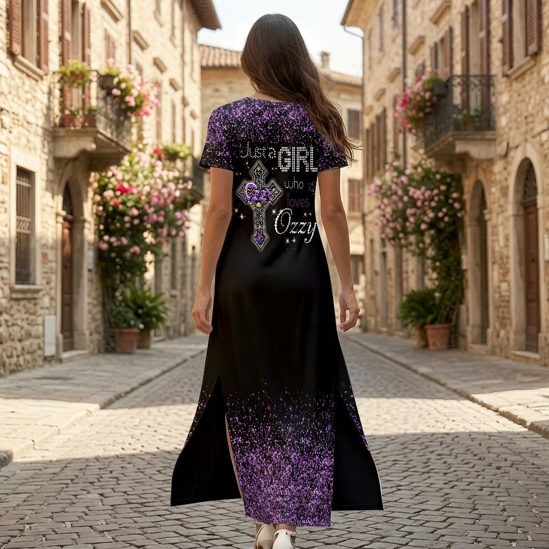 Ozzy Osbourne Short Sleeve Maxi Dress – HOATT19398