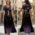 Ozzy Osbourne Short Sleeve Maxi Dress – HOATT19398