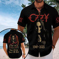 Ozzy Osbourne Short Sleeve Button-Down Shirt – MAITM 12365