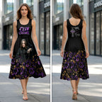 Ozzy Osbourne Sleeveless Knee-Length Dress – HOATT19733
