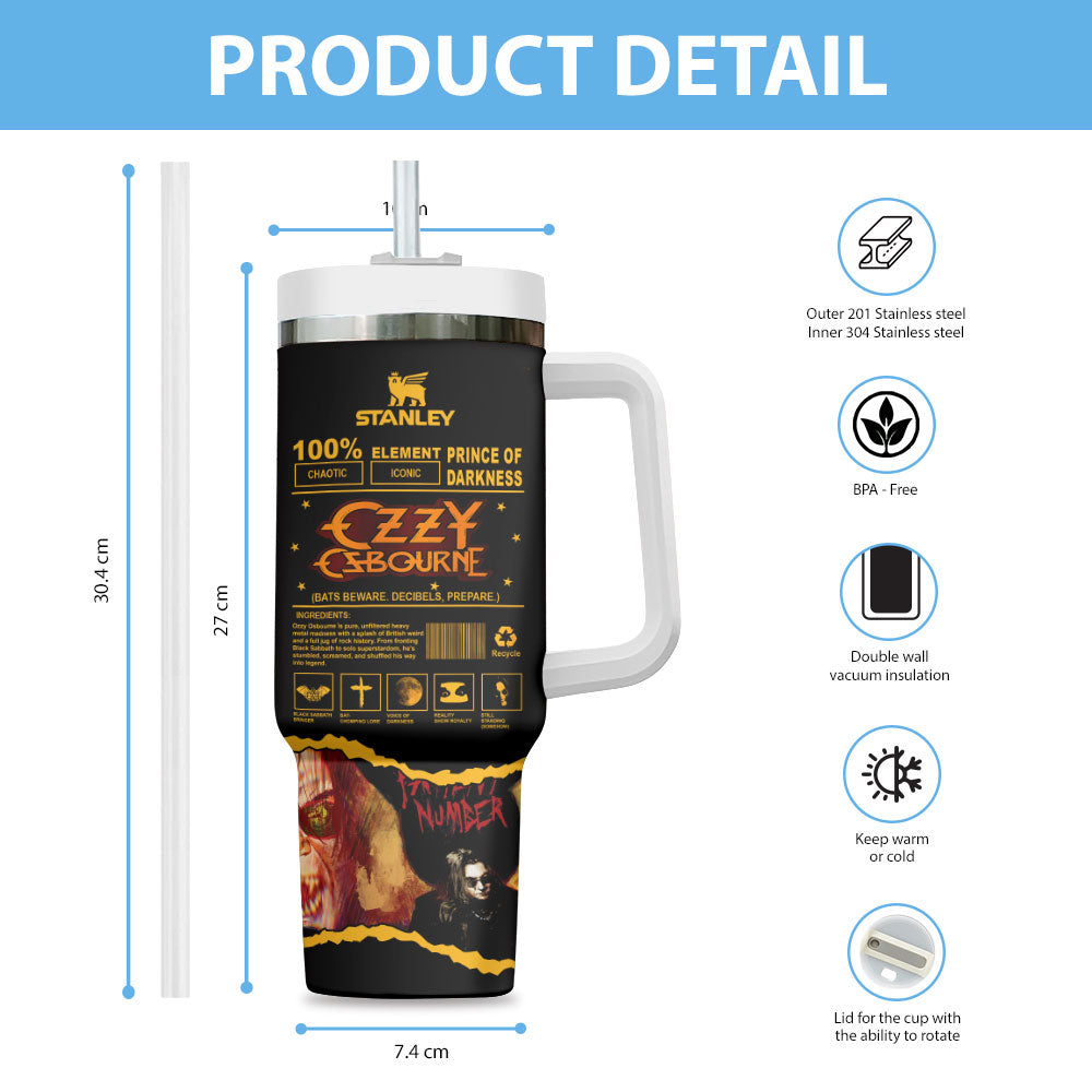 Ozzy Osbourne 40oz Tumbler – GNENEW627