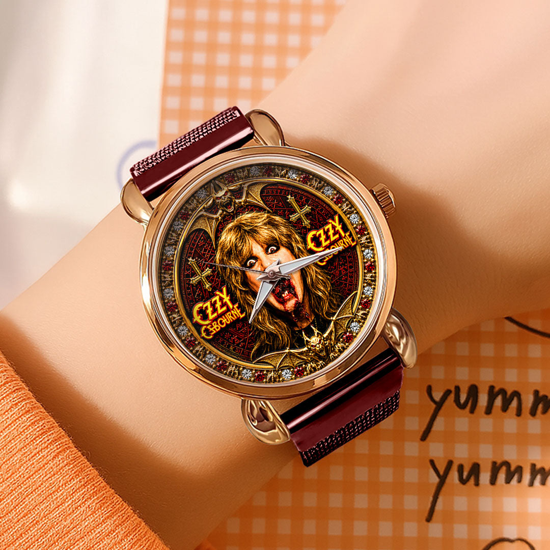 Ozzy Osbourne Mesh Strap Quartz Watch – HOATT20125