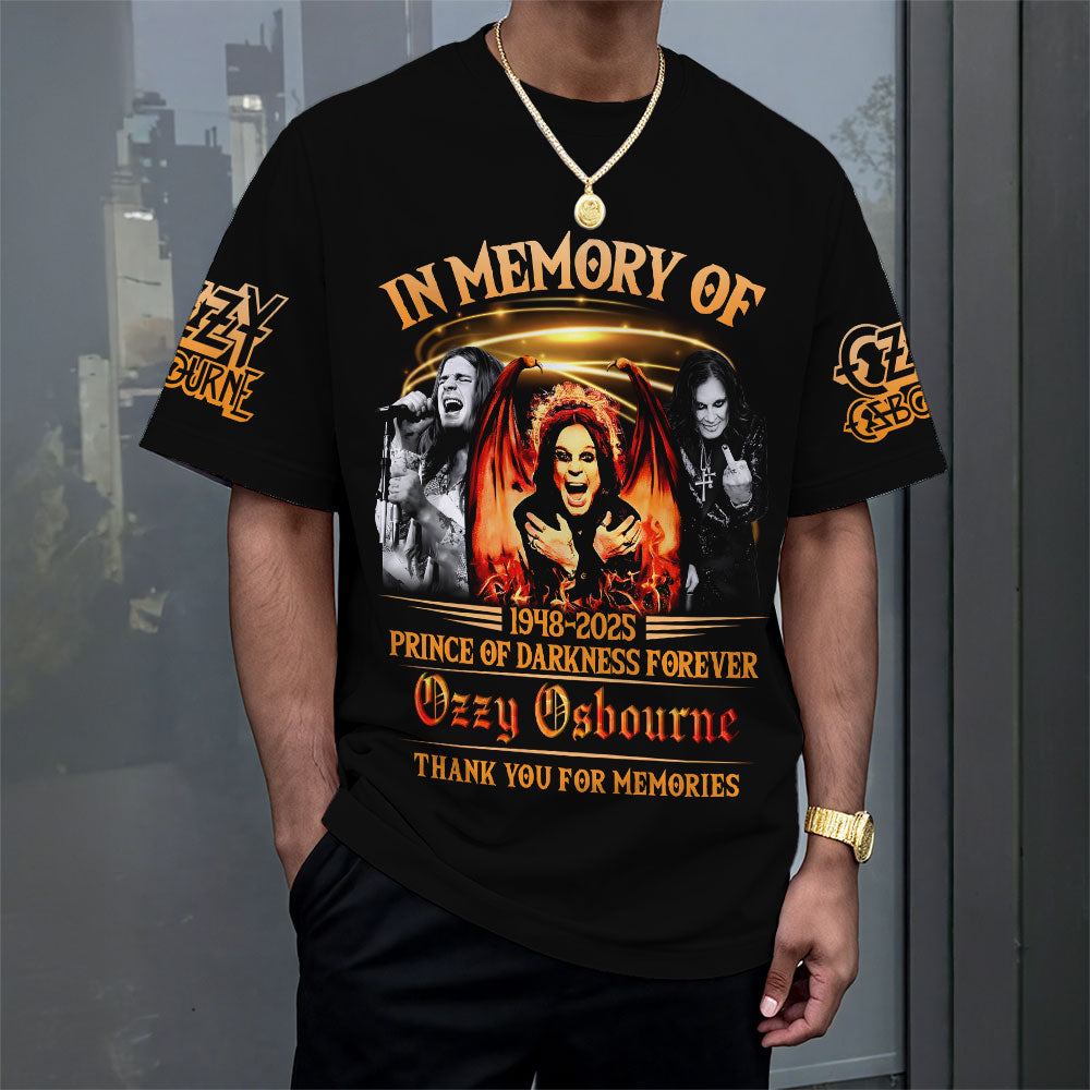 Ozzy Osbourne 3D Apparel – MAITM 12307