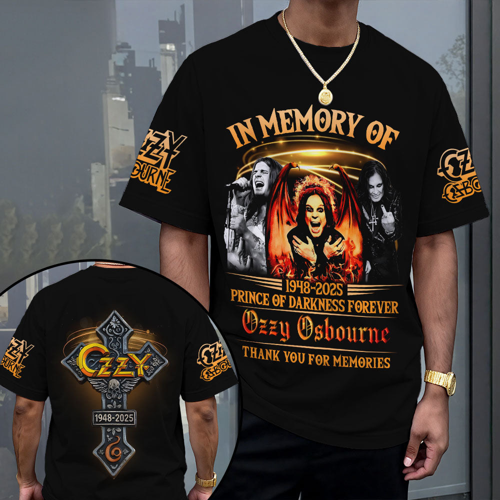 Ozzy Osbourne 3D Apparel – MAITM 12307