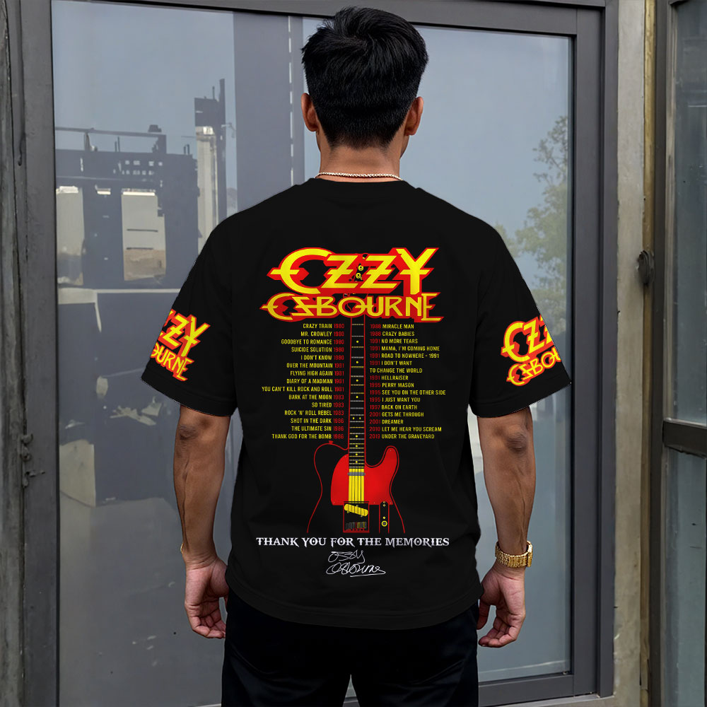 Ozzy Osbourne 3D Apparel – MAITM12708