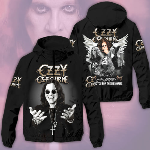 Ozzy Osbourne 3D Windbreaker Jacket – HOATT14892