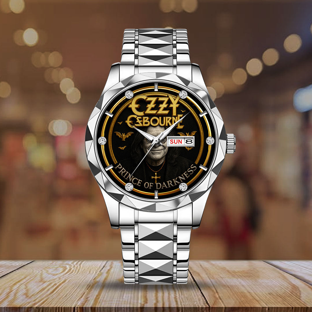 Ozzy Osbourne Alloy Luxury Quartz Watch – GNE 4154