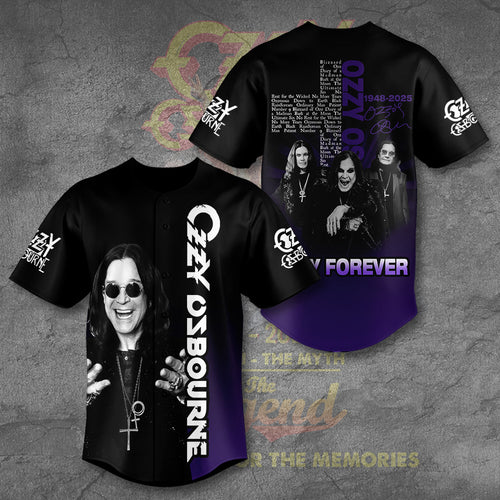Ozzy Osbourne Baseball Jersey – TANTN 14761