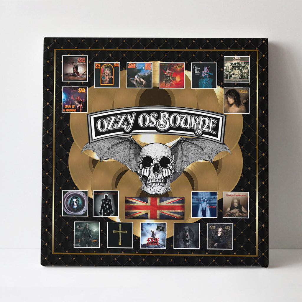 Ozzy Osbourne Square Canvas With Inner Frame – HOATT13071