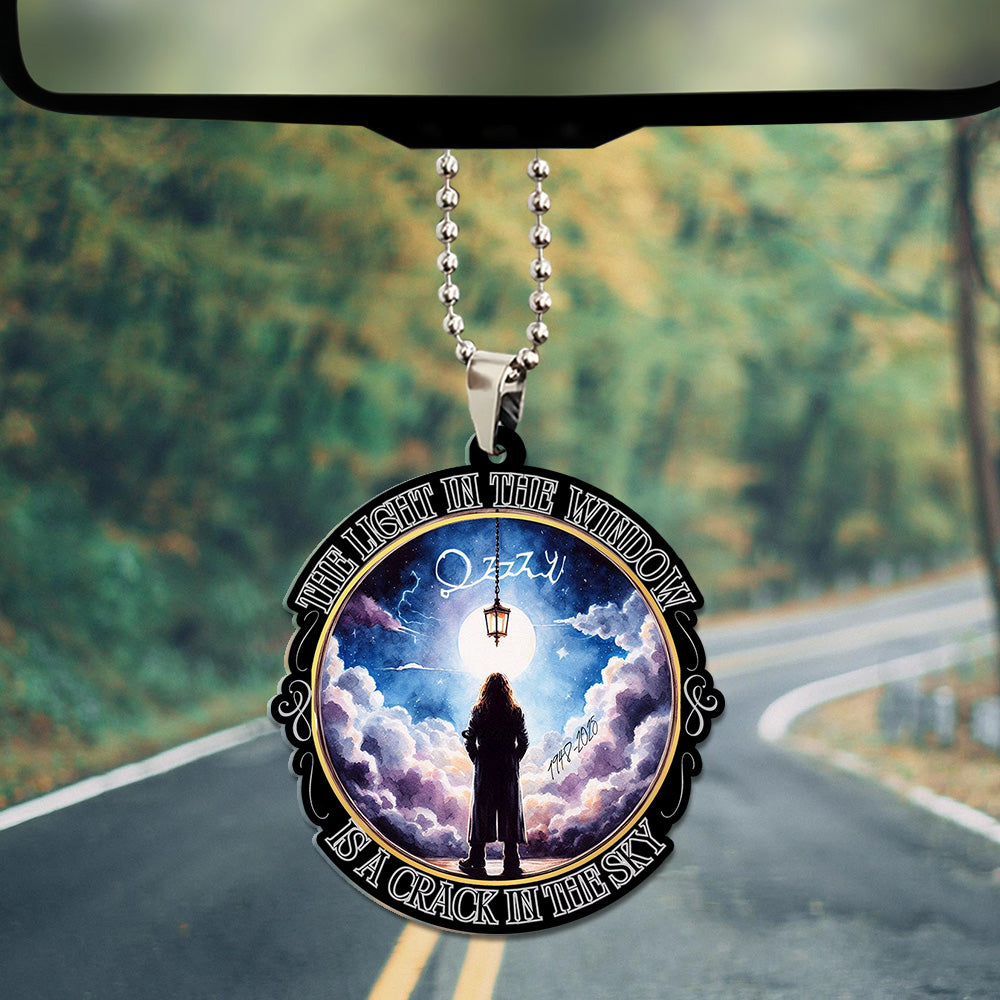 Ozzy Osbourne Custom shape 2-sided Acrylic Car Ornament – GNE4208