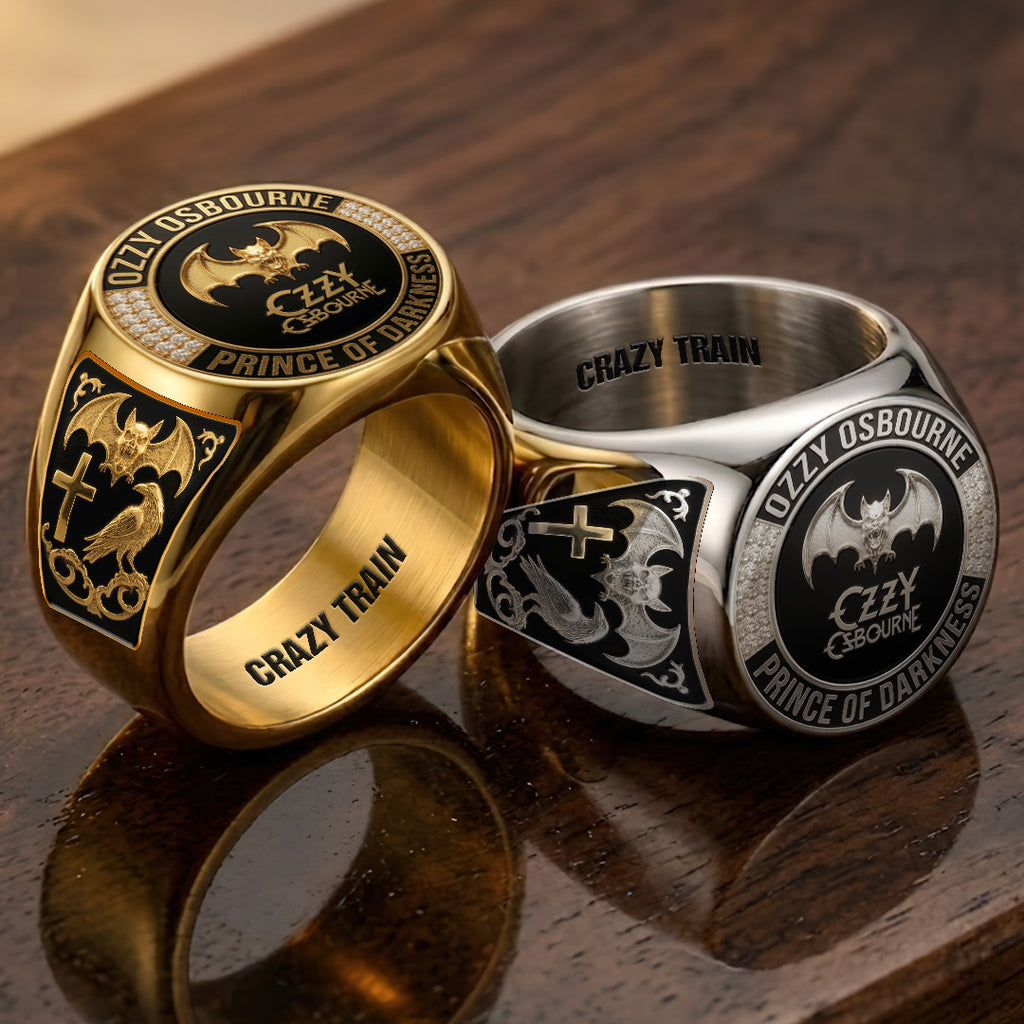 Ozzy Osbourne 3D Engraved Ring – TANTN23410