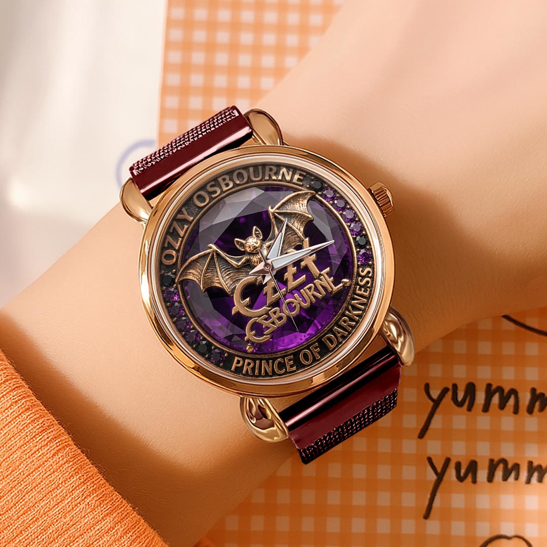 Ozzy Osbourne Mesh Strap Quartz Watch – HOATT18606