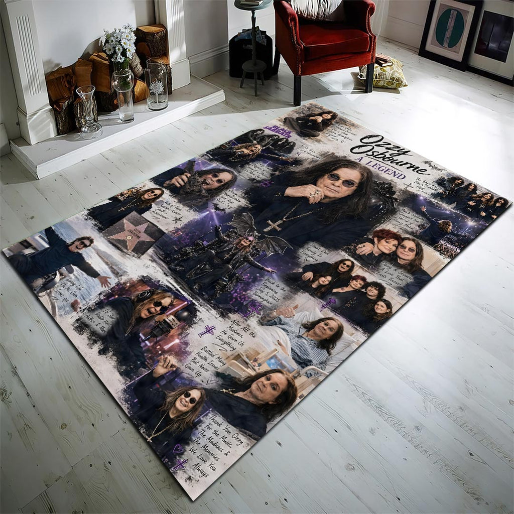 Ozzy Osbourne Rectangular Rug – HOATT18591