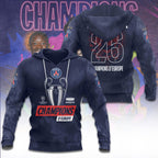 Paris Saint-Germain Champions of Europe 25/26 3D Apparel – TANTN23290