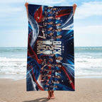 Paris Saint-Germain Champions of Europe 25/26 Rectangle Beach Towel – TANTN23280