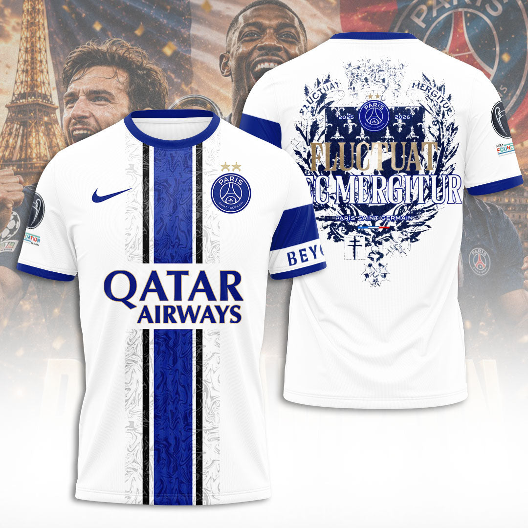 Paris Saint-Germain Champions of Europe 25/26 3D Apparel – TANTN23308