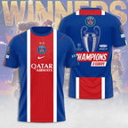 Paris Saint-Germain Champions of Europe 25/26 3D Apparel – TANTN23350