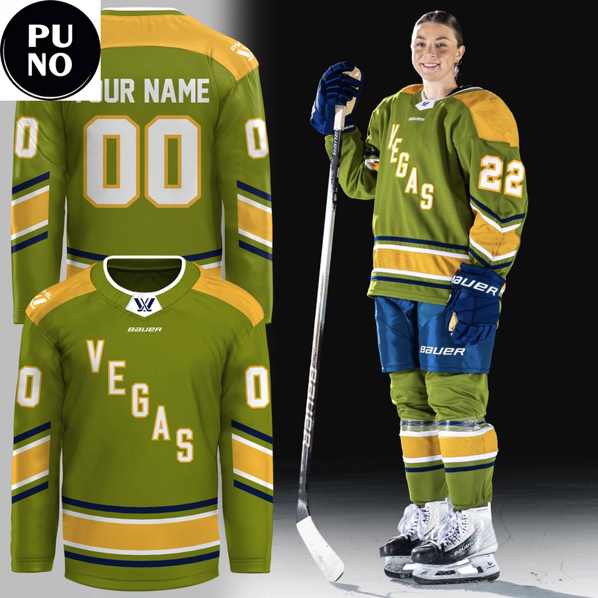 PWHL Las Vegas 2026 New Season Personalized Hockey Jersey
