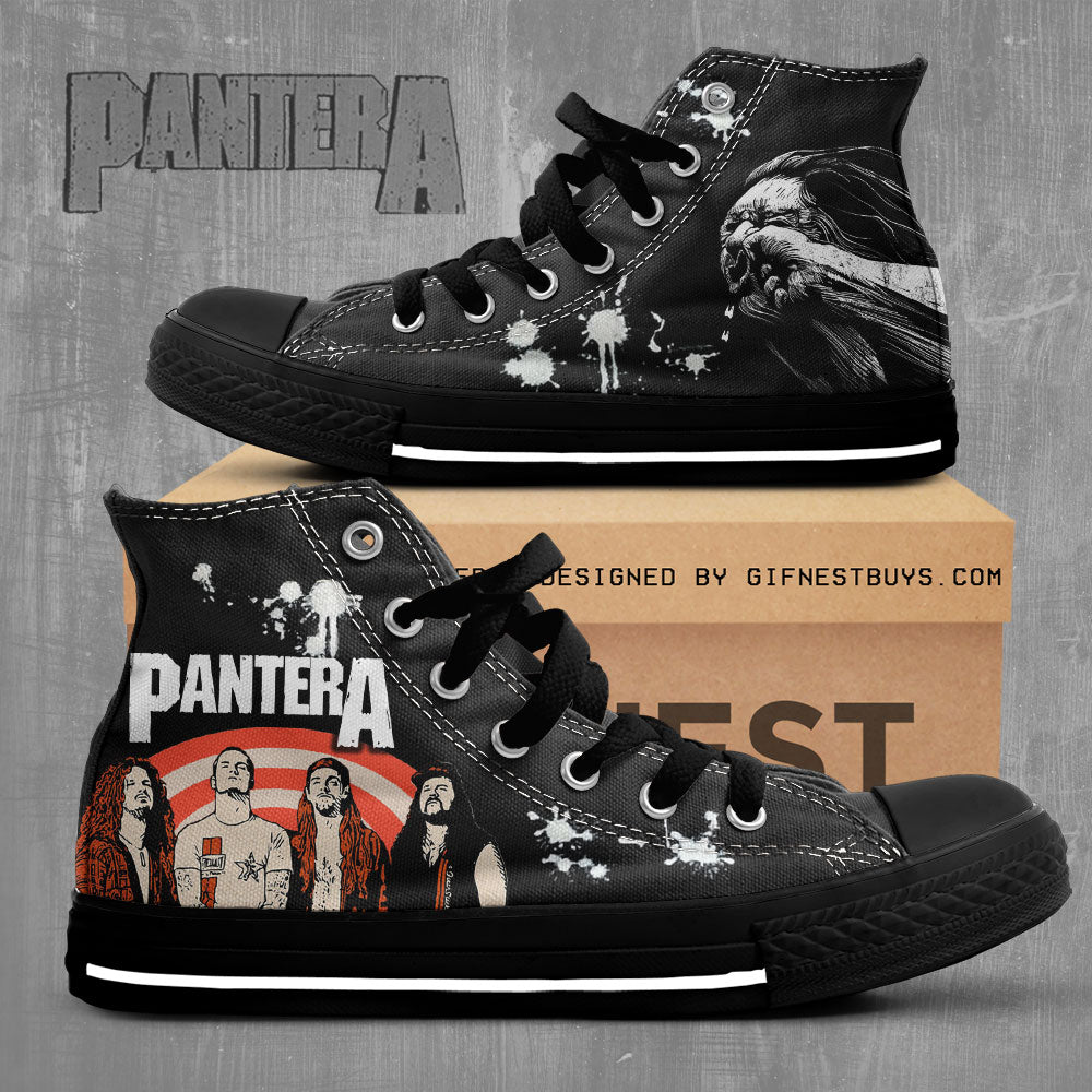 Pantera High Top Canvas Shoes – ANHNV 4219