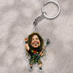 Pantera x Dimebag Darrell Custom Shape 1-sided Keychain – HOATT13433