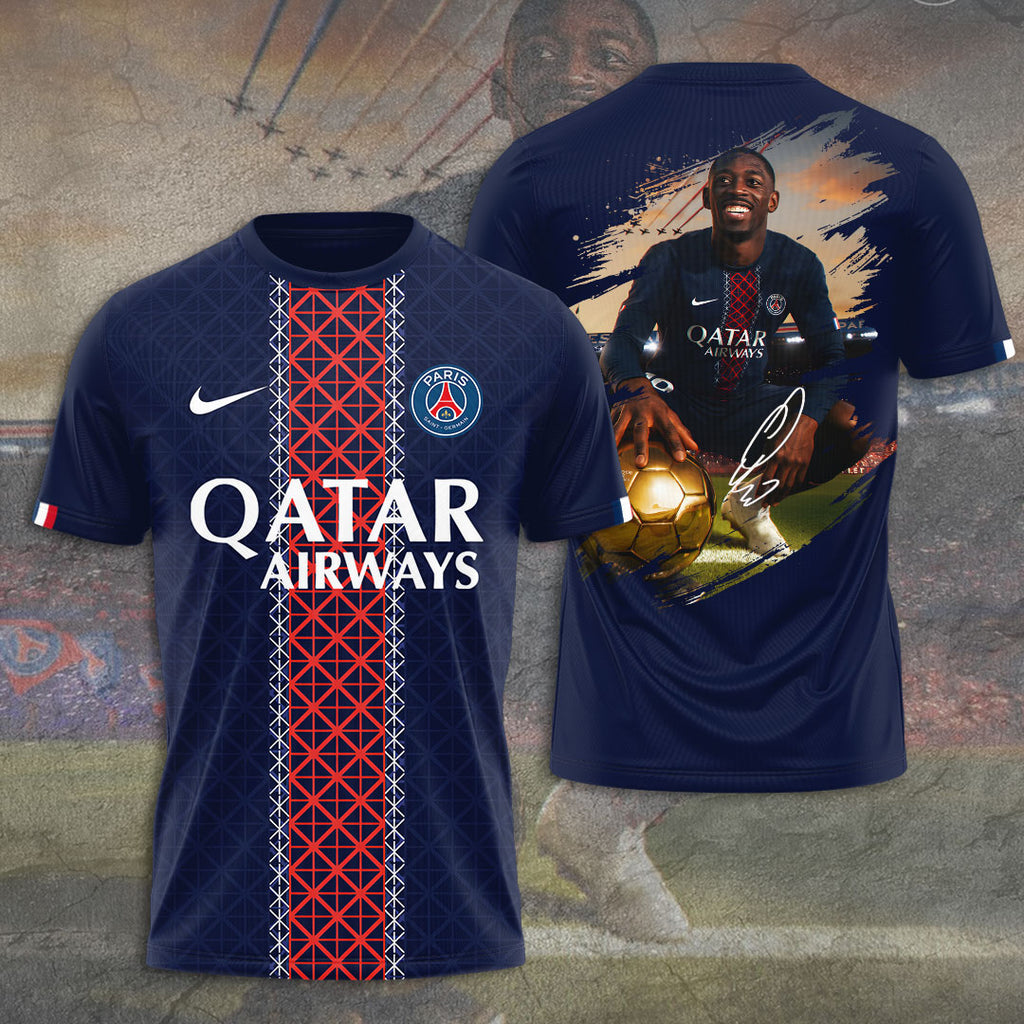 Paris Saint-Germain x Ousmane Dembélé 3D Apparel – TANTN16510