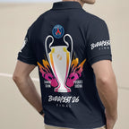 Paris Saint-Germain Champions League Final 2026 Zip Polo Shirt – TANTN22723