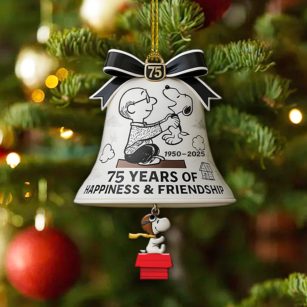 Peanuts 75 Years Custom Shape 2-sided Acrylic Ornament – MAITM13961