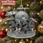 Personalized Star Wars Custom Shape 2-side Printed Acrylic Ornament – TMTHU9906