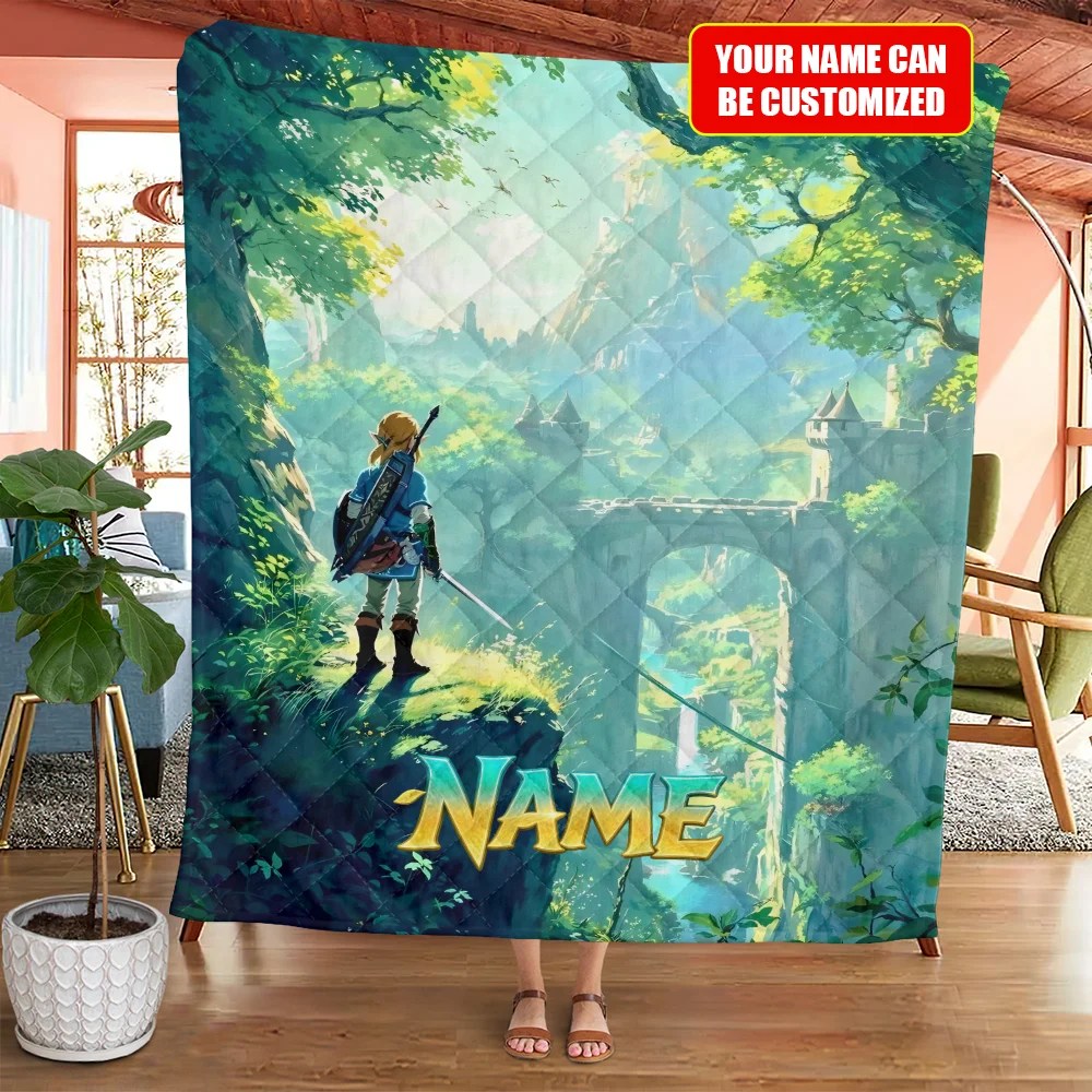 Personalized The Legend of Zelda Quilt Blanket – MAITM15422