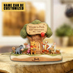 Personalized Winnie-the-Pooh 100th Anniversary Custom Shape Acrylic Plaque – TMTHU4486