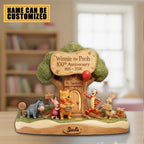 Personalized Winnie-the-Pooh 100th Anniversary Custom Shape Acrylic Plaque – TMTHU4486