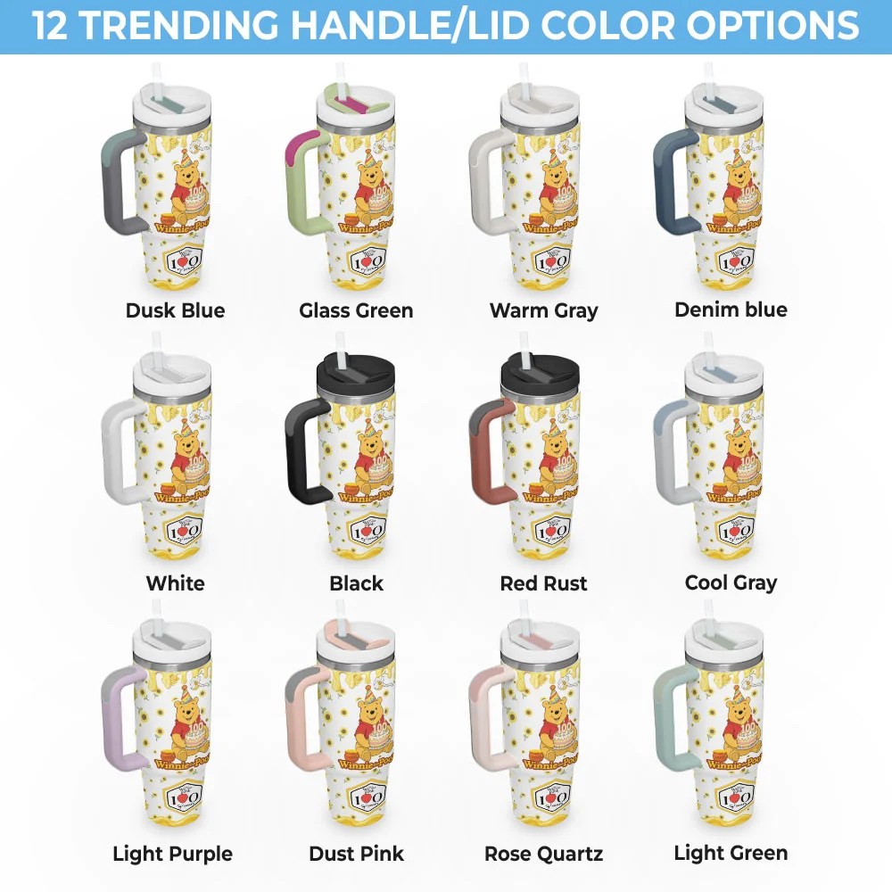 Personalized Winnie-the-Pooh 40oz Tumbler – TMTHU9160