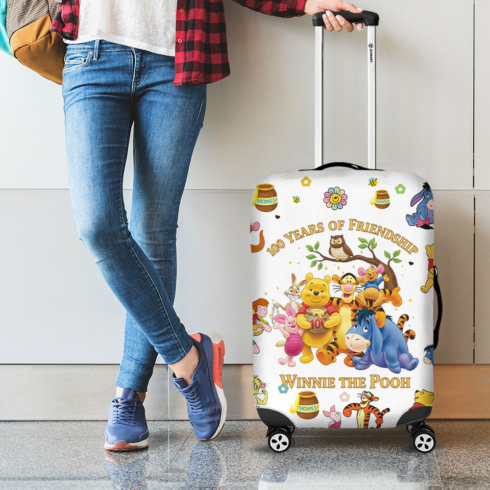 Personalized Winnie-the-Pooh 100th Anniversary Luggage Cover – TMTHU3720