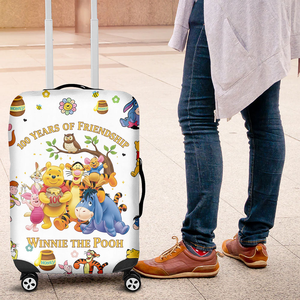 Personalized Winnie-the-Pooh 100th Anniversary Luggage Cover – TMTHU3720