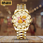 Personalized Winnie-the-Pooh Alloy Luxury Quartz Watch – TMTHU10107