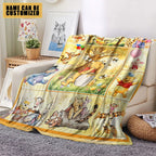 Personalized Winnie-the-Pooh x Eeyore Fleece Blanket – TMTHU9464