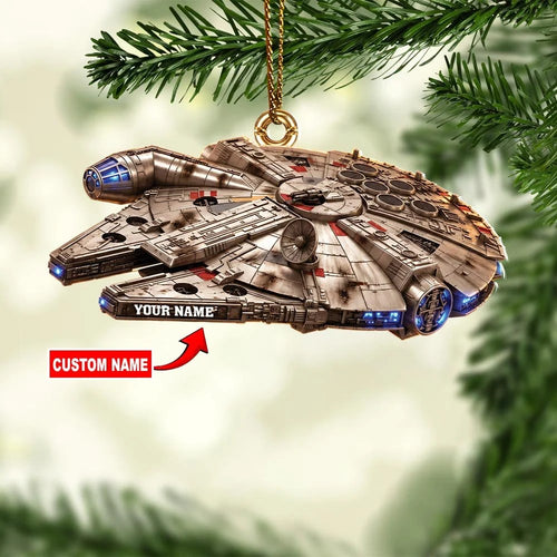 Personalized Star Wars Custom Shape 2-side Printed Acrylic Ornament – HOATT26748
