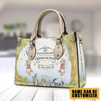 Personalized Winnie-the-Pooh 100th Anniversary Leather HandBag – TMTHU3503