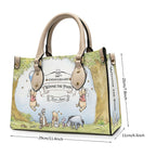 Personalized Winnie-the-Pooh 100th Anniversary Leather HandBag – TMTHU3503