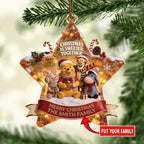 Personalized Winnie-the-Pooh Custom Shape 2-side Printed Acrylic Ornament – HOATT21616