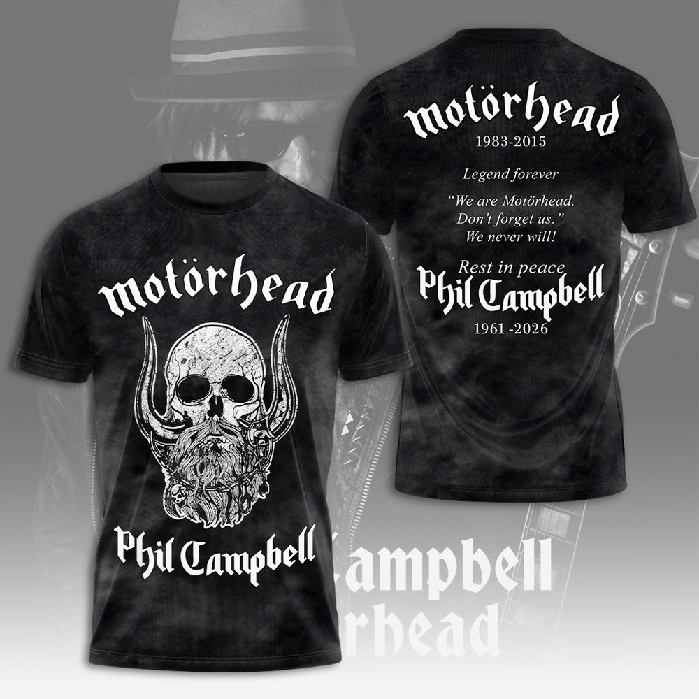 Motörhead x Phil Campbell 3D Apparel – GNE5519