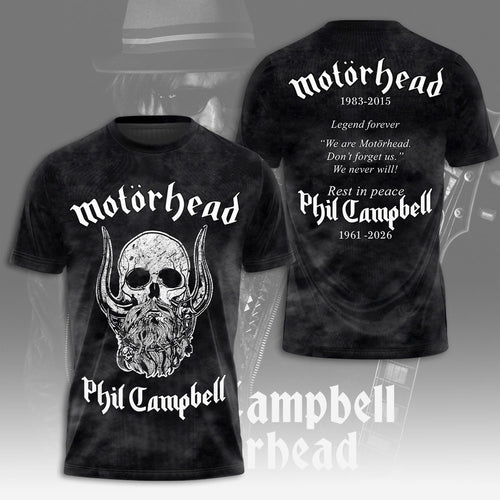 Motörhead x Phil Campbell 3D Apparel – GNE5519